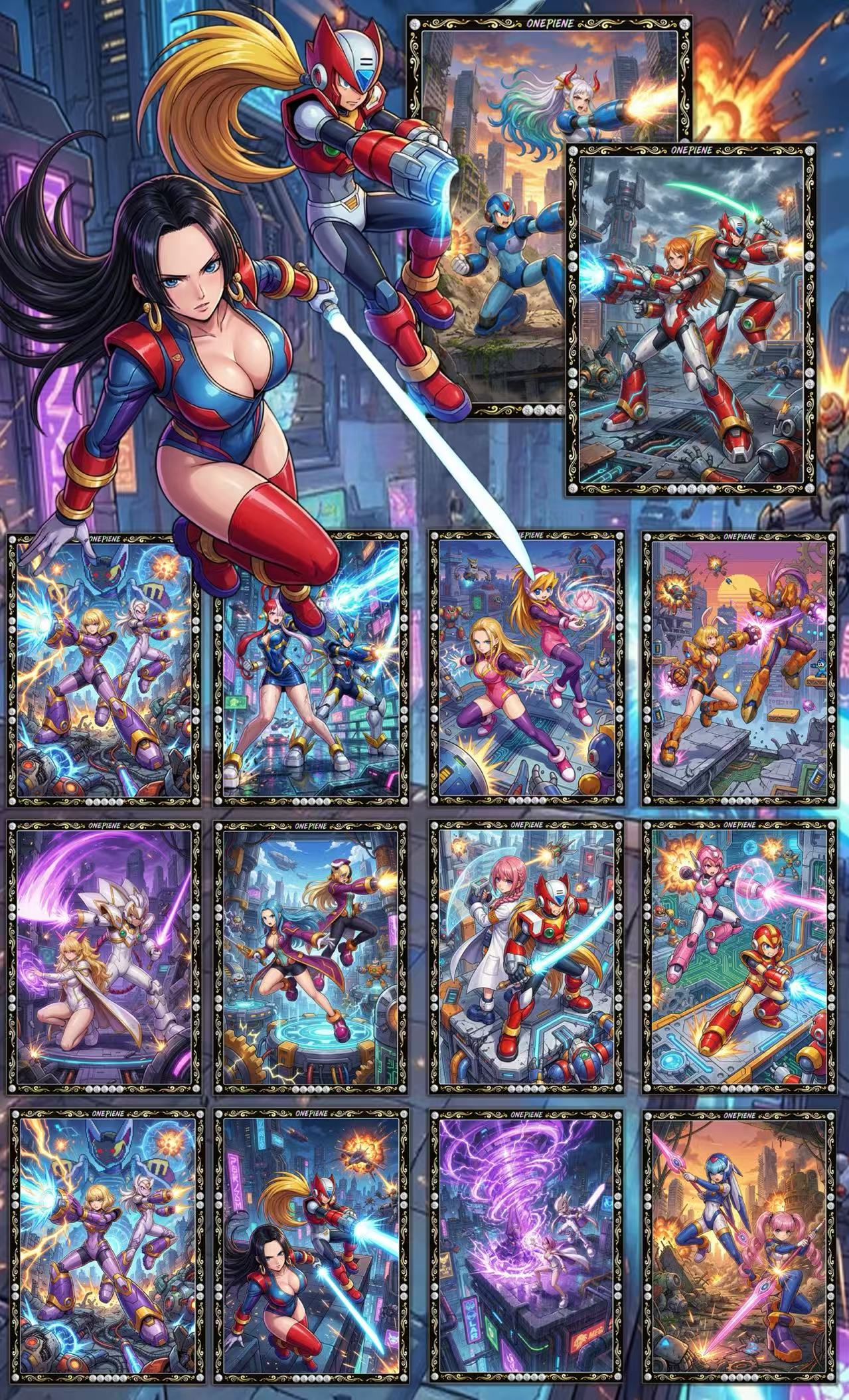Qing Lin 5 Metal One Piece Card